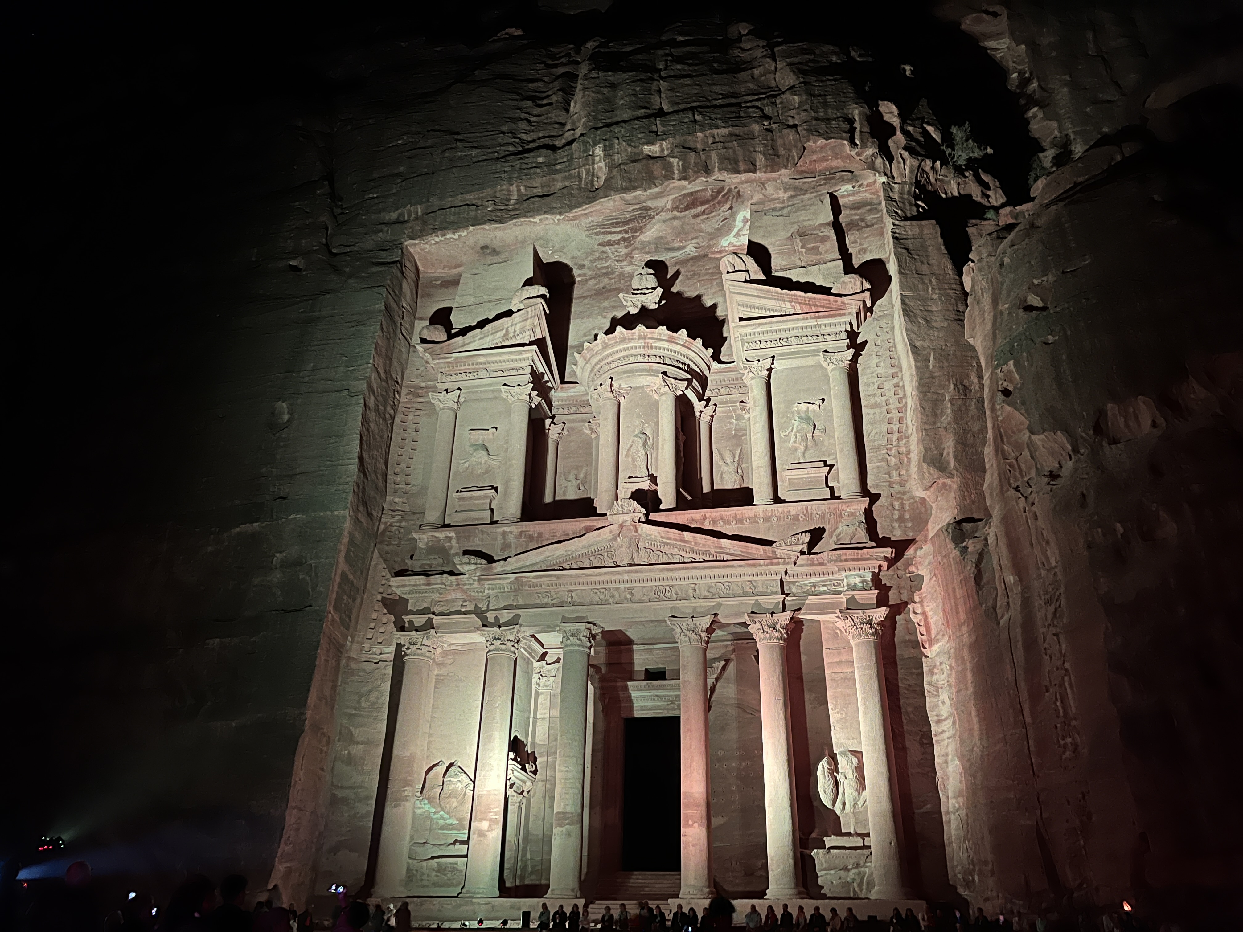 Petra by night 