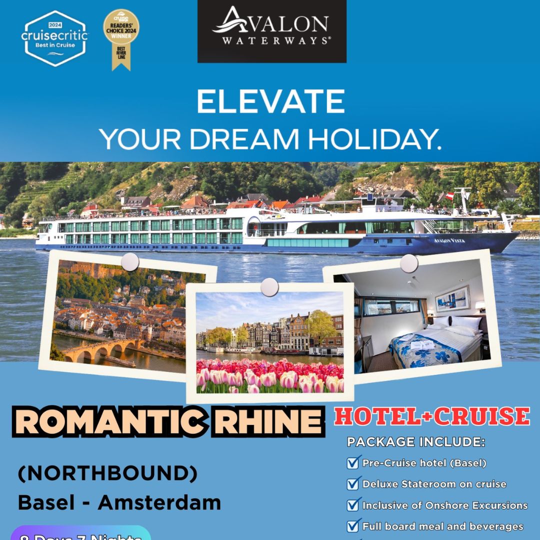 AVALON ROMANTIC RHINE Basel-Amsterdam